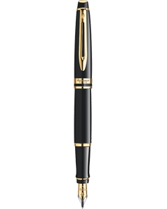 Waterman Expert3 Black Lacquer GT Fountain Pen