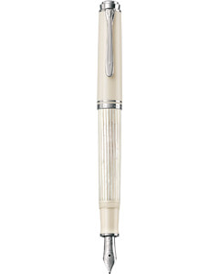Pelikan M605 White Transparent Fountain Pen Special Edition