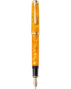Pelikan M600 Vibrant Oragne Fountain Pen Special Edition