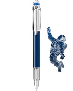 Montblanc Starwalker Blue Planet Dueer Fountain Pen (126084)
