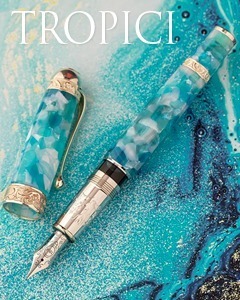 Aurora Ambienti Collection Tropici Fountain Pen Limited Edition (946-ATR)