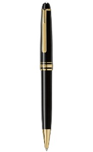 Montblanc Meisterstuck Classic Gold Coated Ballpoint Pen Pen (10883)