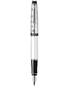 Waterman Expert3 Deluxe White CT Fountain Pen