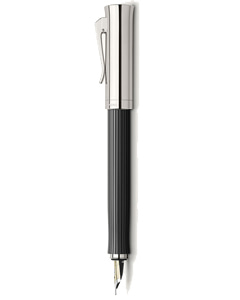 Graf Von Faber Castell Intuition Fluted Platino Fountain Pen