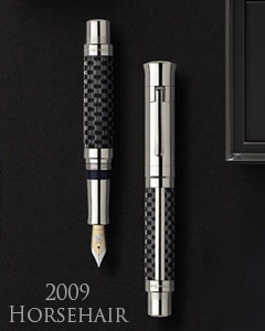 Graf Von Faber Castell Pen of the Year 2009 Horse Hair Fountain Pen Limited Edition