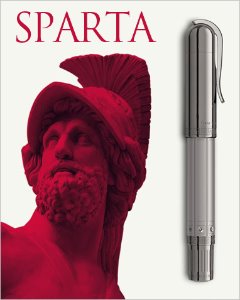 Graf Von Faber Castell Pen of the Year 2020 Sparta Rhuthenium Fountain Pen Limited Edition