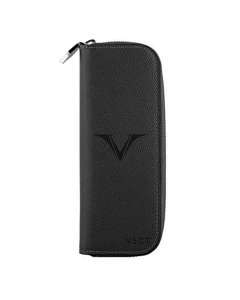 Visconti Pen Case 2P Leather Black(KL06-01)
