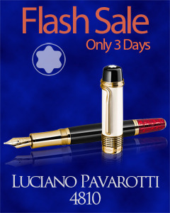 Montblanc Luciano Pavarotti 4810 Fountain Pen LE
