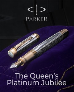 Parker Dufold The Queen&#039;s Platinum Jubilee Fountain Pen Special Edition