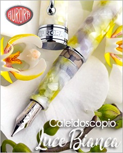 Aurora Caleidoscopio Luce Bianca Fountain Pen Limited Edition (996-PKW)