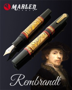 Marlen Rembrant 400th Anniversary LE Fountain Pen (Brass)