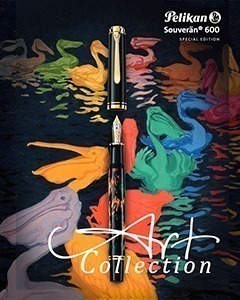 Pelikan M600 Art Collection Glauco Cambo Fountain Pen Special Edition
