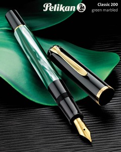 Pelikan Classic M200 Green Marble Fountain Pen Special Edition