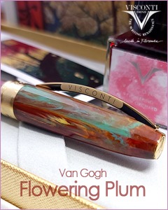 Visconti Van Gogh Impressionist Flowering Plum Orchard Fountain Pen Gift Set