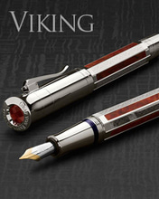 Graf Von Faber Castell Pen of the Year 2015 Vikings Fountain Pen Limited Edition