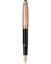 Montblanc Meisterstuck Geometry Solitaire Doue Champagne Gold Legrand Fountain Pen (113326)