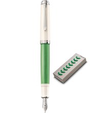 Pelikan Soveran M605 Green White Fountain Pen Special Edition