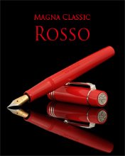 Onoto Magna Classic Rosso Fountain Pen LE