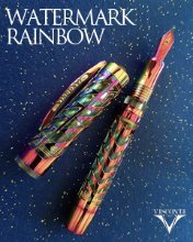 Visconti Watermark Rainbow Fountain Pen Limited Edition