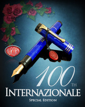 Aurora Internazionale Blue Fountain Pen Limited Edition
