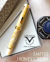 Visconti Millionaire Empire Honey Cream Limited Edition Fountain Pen