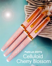 Platinum #3776 Celluloid Cherry Blossom Fountian Pen Special Edition (PTB-35000S)